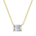 The Grand Emerald Solitaire Pendant
