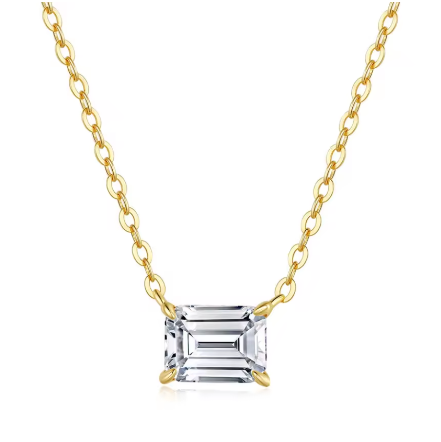 The Grand Emerald Solitaire Pendant